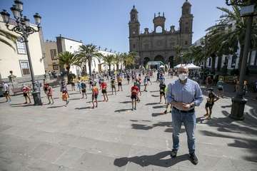 La LPA Trail  se celebró este sábado en la capital grancanaria/Carlos Díaz Recio.